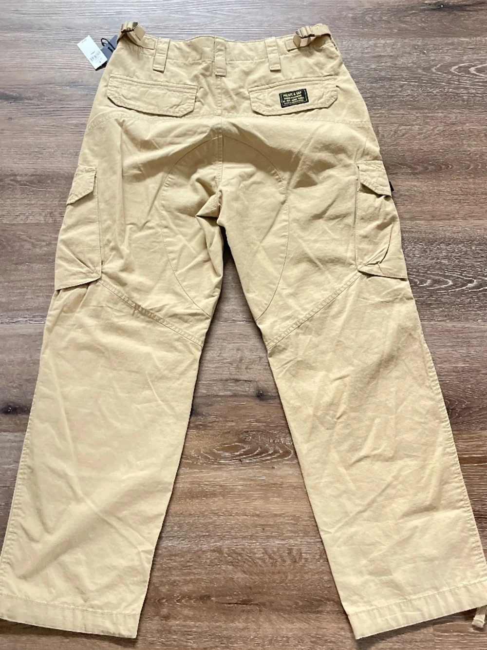 Palace x GAP Mens Size 29x30 Cargo Ripstop Pants Color Tan 